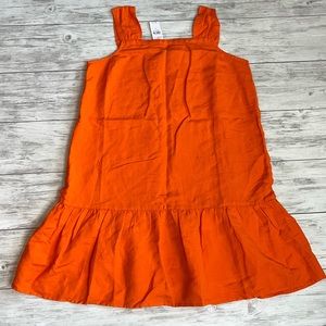 LOFT Orange Dress Size Medium NWT